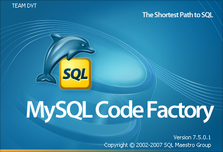 MySQL Code Factory ver.7.5.0.1