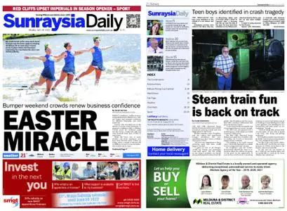 Sunraysia Daily – April 18, 2022