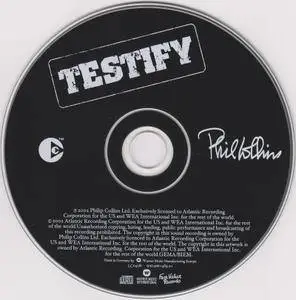 Phil Collins - Testify (2002) [WEA 5050466-1484-2-1, Germany]