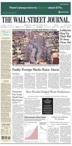 The Wall Street Journal – 04 May 2020