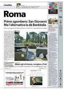 la Repubblica Roma - 3 Settembre 2018