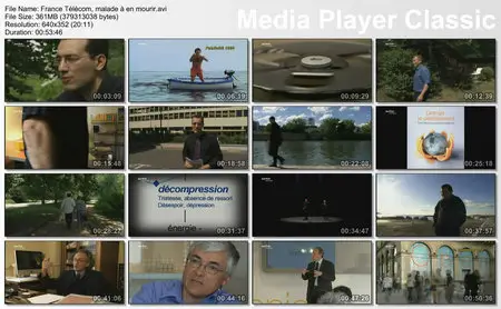 (Arte Thema) France Télécom, malade à en mourir (2010)