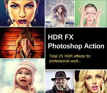 Graphicriver - HDR FX Pro Photoshop Action