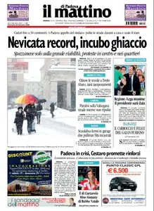 IL MATTINO DI PADOVA 20 DICEMBRE 2009