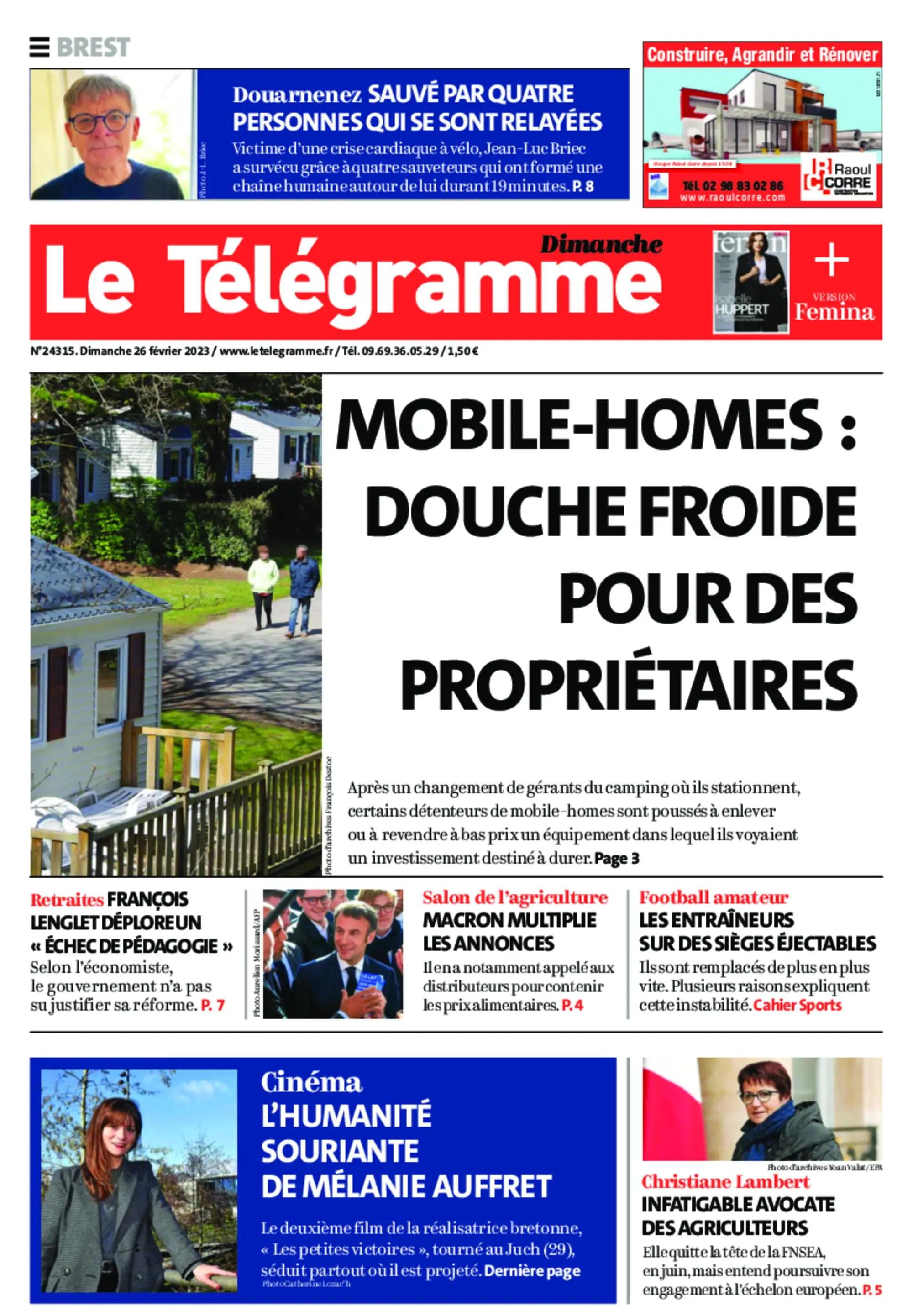 Le Télégramme Brest Abers Iroise 26 Février 2023 Avaxhome 1992