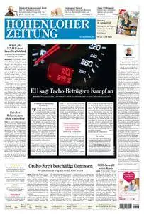 Hohenloher Zeitung - 16. Januar 2018