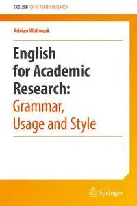 English for Academic Research: Grammar, Usage and Style (Repost)