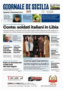 Giornale di Sicilia Agrigento Caltanissetta Enna - 15 Gennaio 2020