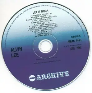 Alvin Lee - Let It Rock (1978) {2008 Japan Mini LP Remaster}