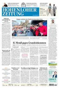 Hohenloher Zeitung - 30. April 2018