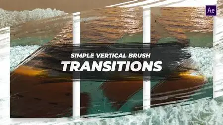 Simple Vertical Brush Transitions After Effects 47979829