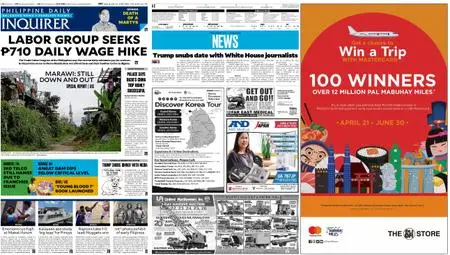 Philippine Daily Inquirer – April 29, 2019