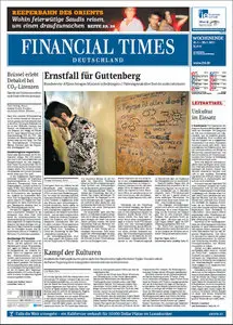 Financial Times Deutschland vom 21 Januar 2011