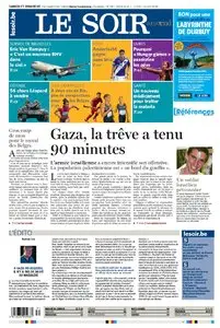 Le Soir du 02 Août 2014