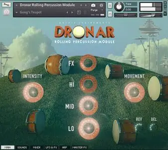 Gothic Instruments DRONAR Rolling Percussion Module KONTAKT