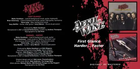 April Wine - First Glance & Harder... Faster - 2007