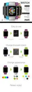 CreativeMarket - Best vector Apple Watch mockups