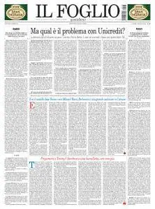 Il Foglio - 23 Maggio 2016