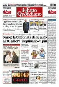 Il Fatto Quotidiano - 31 Dicembre 2015