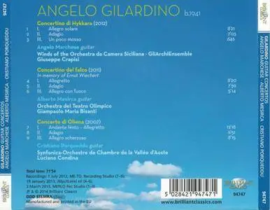 Angelo Marchese, Alberto Mesirca, Cristiano Porqueddu - Angelo Gilardino: Guitar Concertos (2014)