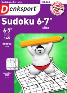 Denksport Sudoku 6-7* ultra – 05 november 2020