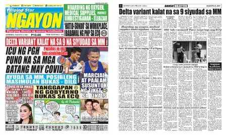 Pilipino Star Ngayon – Agosto 05, 2021