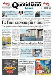 Quotidiano di Puglia Lecce - 29 Dicembre 2017