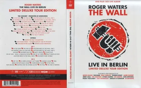 Roger Waters - The Wall: Live In Berlin 1990 (Limited Deluxe Tour Edition 2011) DVD+2CD