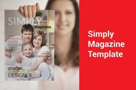 CreativeMarket - Simply Magazine Template