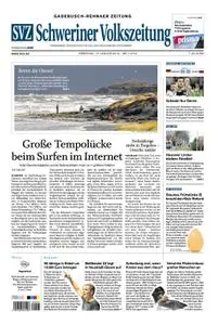 Schweriner Volkszeitung Gadebusch-Rehnaer Zeitung - 15. Januar 2019