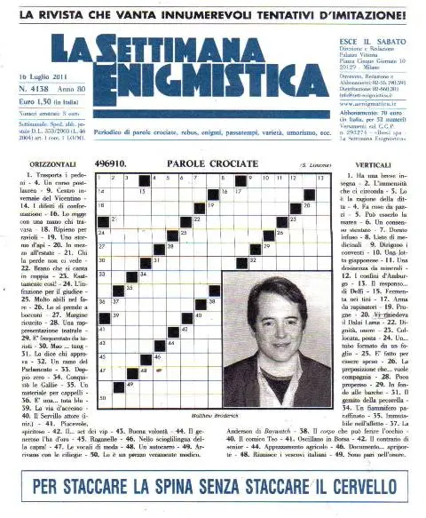 La Settimana Enigmistica n. 4138 del 16/07/11
