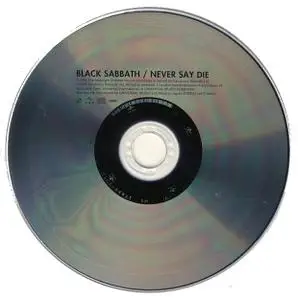 Black Sabbath - Never Say Die! (1978) [2010, Japanese Paper Sleeve Mini-LP SHM-CD]