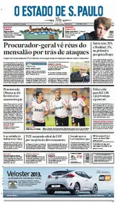 Jornal O Estado de São Paulo - 10 de maio de 2012 - Quinta