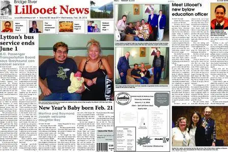 Bridge River Lillooet News – February 28, 2018