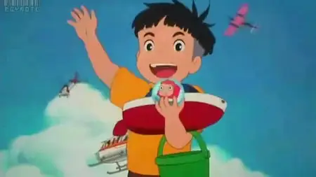 Ponyo on the Cliff by the Sea