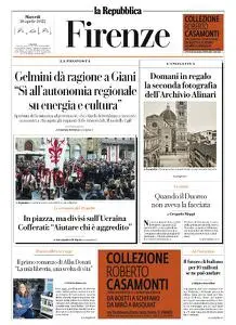 la Repubblica Firenze - 26 Aprile 2022