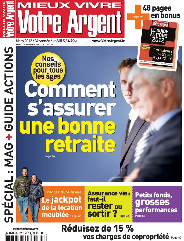 Mieux Vivre Votre Argent 365 - Mars 2012