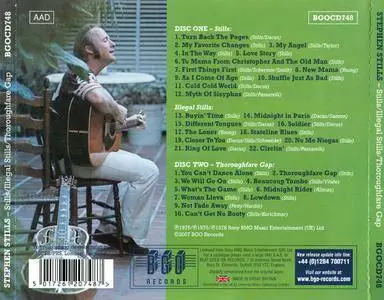 Stephen Stills - Stills (1975) + Illegal Stills (1976) + Thoroughfare Gap (1978) [Remastered Reissue 2007, 3 LPs on 2 CDs]