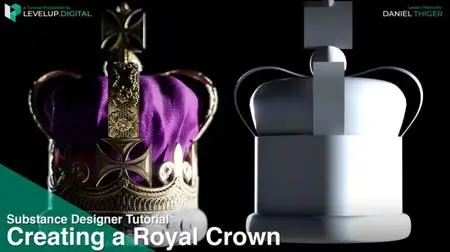 Creating a Royal Crown in Substance Designer