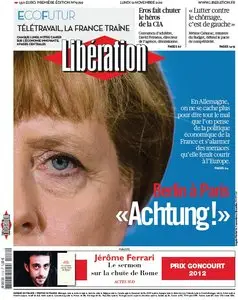 Libération du Lundi 12 Novembre 2012