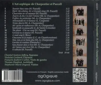 Chantal Santon-Jeffery, Violaine Cochard, François Joubert-Caillet - L'Art orphique de Charpentier et Purcell (2015)