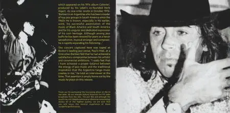 Gato Barbieri - Fiesta Caliente! - Live '76 (2016) {Hi Hat ‎HHCD3060}