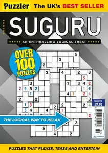 Puzzler Suguru - Issue 132 2024