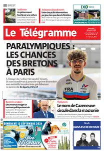 Le Télégramme Brest - 28 Août 2024