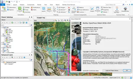 OpenFlows WaterCAD 2024 (24.00.00.26)