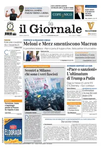 il Giornale - 18 Maggio 2025
