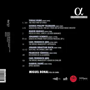 Miguel Bonal - From Silence: Hume, Telemann, Marais, Schenck, Abel, Bach, Fauré, Tárrega (2026)