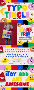 Typo Tingle - Quirky Fun Font 7CUKQQB