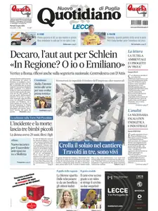 Quotidiano di Puglia Lecce - 8 Luglio 2025