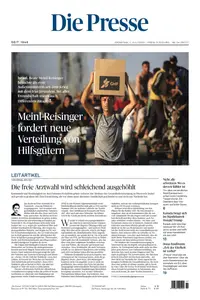 Die Presse - 1 Juli 2025